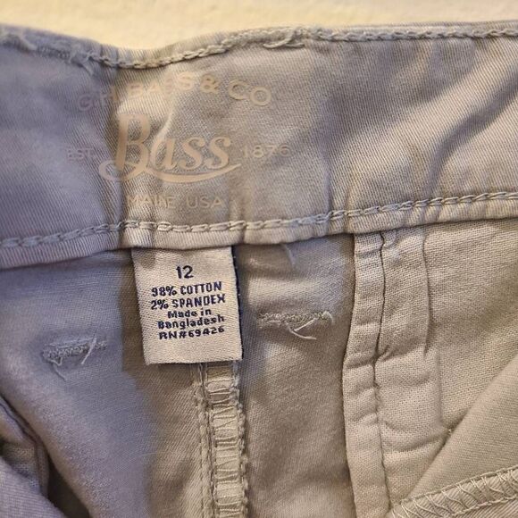 G.H Bass Co women girlfriend fit pants size 12 - Picture 3 of 11